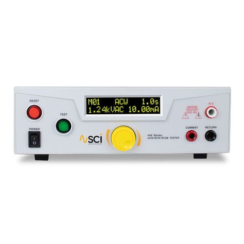 Ground bond tester 448 SCI resistance / insulation resistance