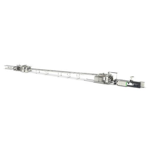 Compact extrusion line - Battenfeld-Cincinnati - 3-layers / twin-screw / multilayer