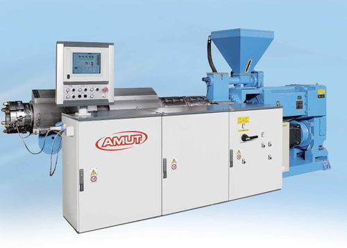 Twin screw extruder - BA series - AMUT - tube / profile / for PVC