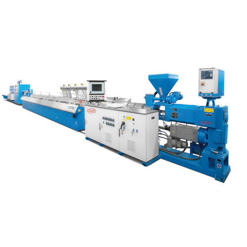 Profile extrusion line - AMUT - for PVC / for PMMA / for ABS