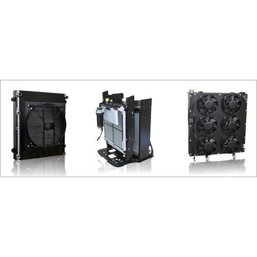 Compressed air cooling system - RAAL - charge air / oil / fuel
