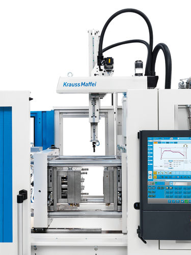 Injection molding machine automation system - KraussMaffei - for process control
