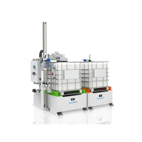 Container premixer - KraussMaffei - continuous / for liquids / polymer