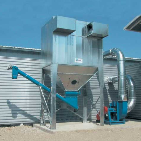 Bag dust collector - MEC - Coral - mechanical shaker cleaning / modular / for wood dust