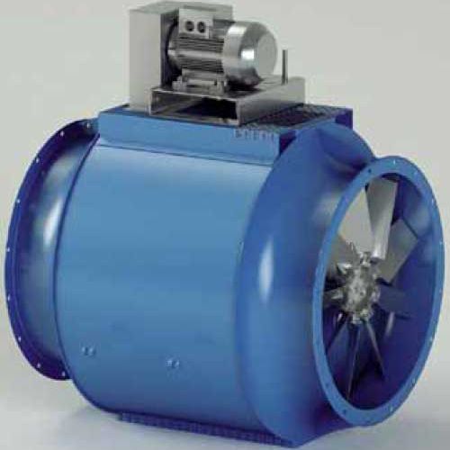 High-temperature fan - EF-B - Coral - axial / industrial
