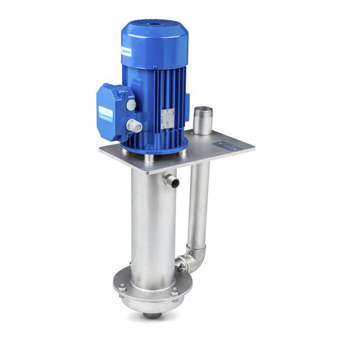 Centrifugal pump - CTV 40-12.5 - Tapflo - water / for chemicals / with electric motor