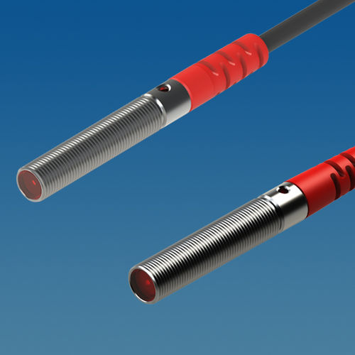 Diffuse reflective photoelectric sensor - M6 - Intellisense Microelectronics - through-beam / cylindrical / infrared