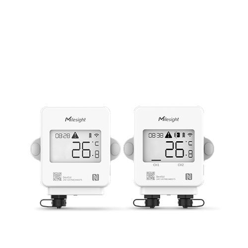 Pt100 temperature sensor - TS301 - Milesight IoT - wall-mount / LoRaWAN / IP65