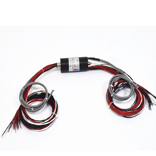 Gigabit Ethernet slip ring - ECN000-26P2-02P-08S-01EM - CENO Electronics technology Co., Ltd - industrial / aluminum alloy / low-torque