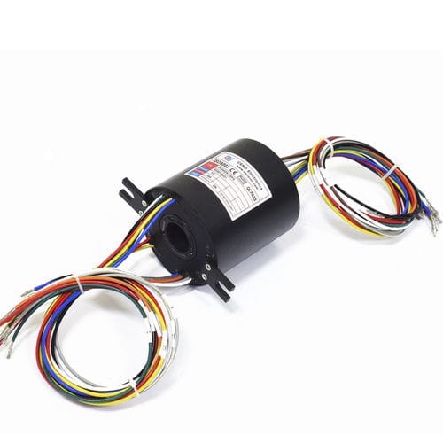 Electric slip ring - ECN025-15P3 - CENO Electronics technology Co., Ltd - hollow-shaft / industrial / for wrapping machines