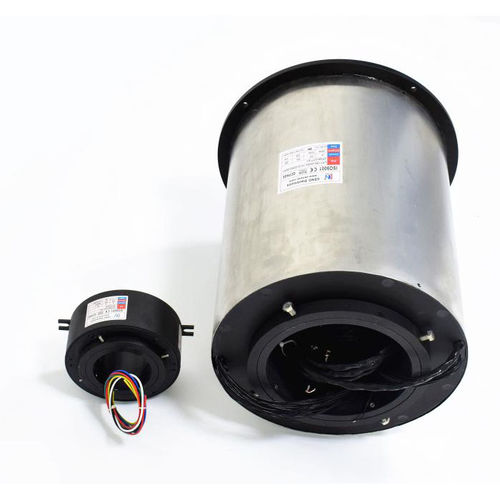Electric slip ring - ECN190-10P2-46P - CENO Electronics technology Co., Ltd - through-bore / industrial / compact