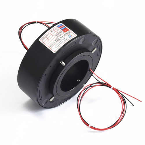 Electric slip ring - ECN050-02P1 - CENO Electronics technology Co., Ltd - hollow-shaft / metal / 380V AC/DC