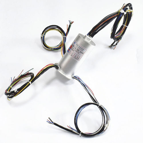 Electric slip ring - ECN000-12P2-06P-18S - CENO Electronics technology Co., Ltd - industrial / IP54 / conductive