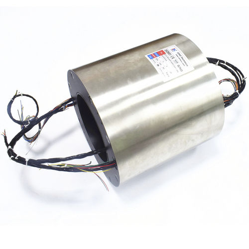 Through-bore slip ring - ECN180-04P-04P2-04P1-26S - CENO Electronics technology Co., Ltd - stainless steel / IP54 / low-torque