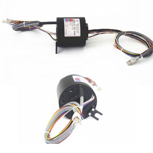 Ethernet slip ring - ECN025-09P1-01EG - CENO Electronics technology Co., Ltd - hollow-shaft / industrial / IP54