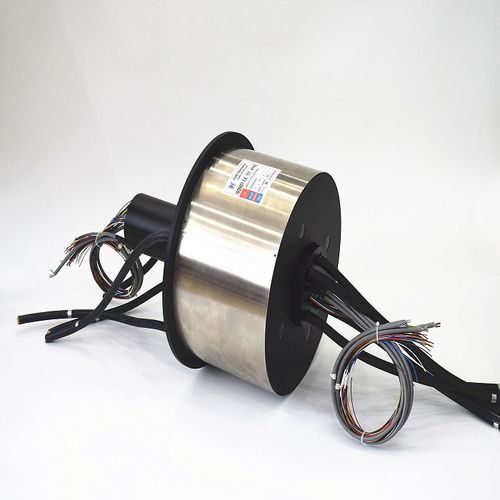 Gigabit Ethernet slip ring - BHCN-C-04P-32S-04EG   - CENO Electronics technology Co., Ltd - for cranes / for cable reels / stainless