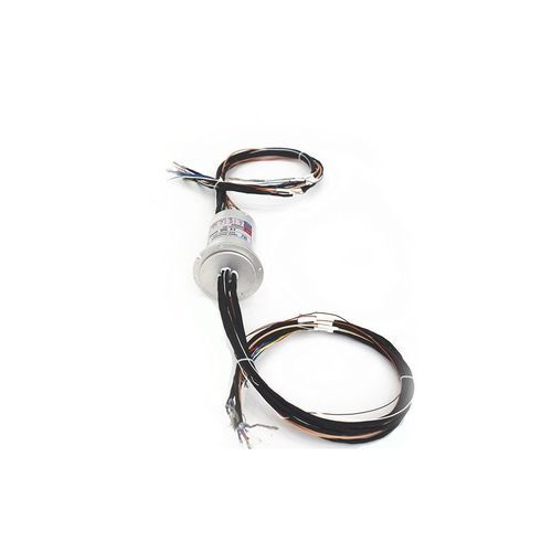 Solid-shaft slip ring - ECN000-03P2-06S - CENO Electronics technology Co., Ltd - industrial / aluminum alloy / compact