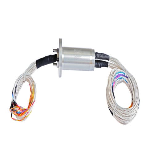 Solid-shaft electrical slip ring - DHS043-34 - JiuJiang Ingiant Technology Co.,Ltd - for robotics / for helicopter / packaging machine