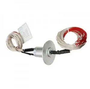 Electric slip ring - DHS056 - JiuJiang Ingiant Technology Co.,Ltd - solid-shaft / flange