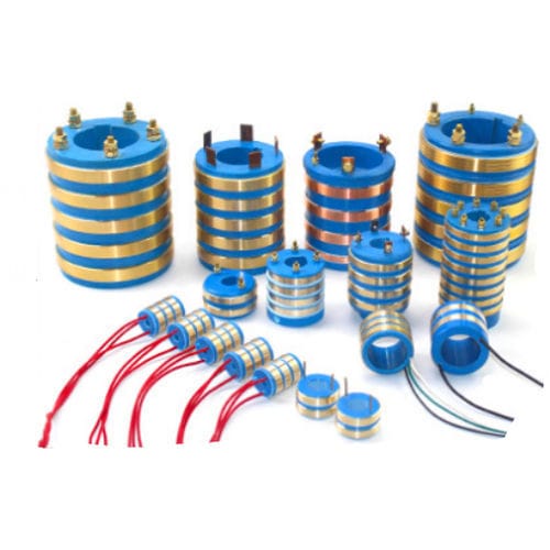 Metal slip ring - JiuJiang Ingiant Technology Co.,Ltd - plastic / carbon / carbon brush