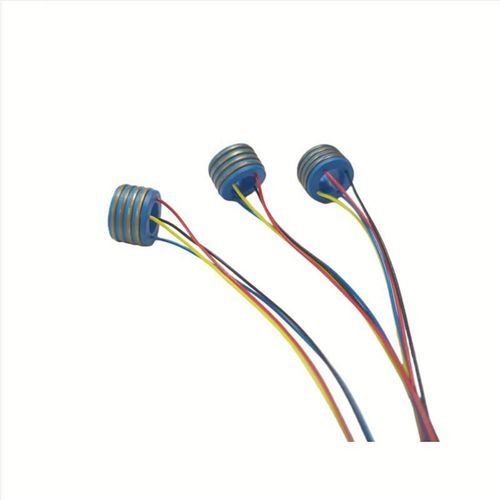 Electric slip ring - DHK006-4 - JiuJiang Ingiant Technology Co.,Ltd - hollow-shaft / 2-part / through-hole