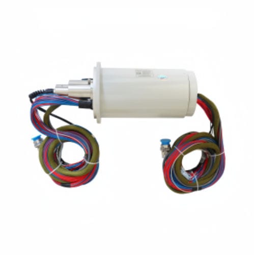 Hybrid slip ring - DHS130-56-5F - JiuJiang Ingiant Technology Co.,Ltd - fiber optic / electro-optical / capsule
