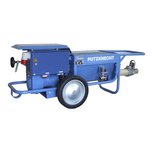 Plaster spraying machine - PUTZKNECHT S30-R210-HD40  - UELZENER Maschinen GmbH