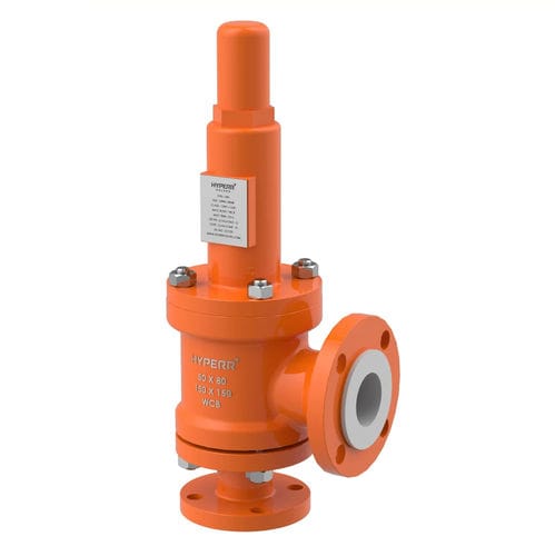 Gas pressure relief valve - HV-SRV-12 - Hyper Valves - steam / for water / for tanks