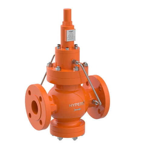 Piston valve - HV-BPRV-05 - Hyper Valves - pilot-operated / pressure-control / for steam