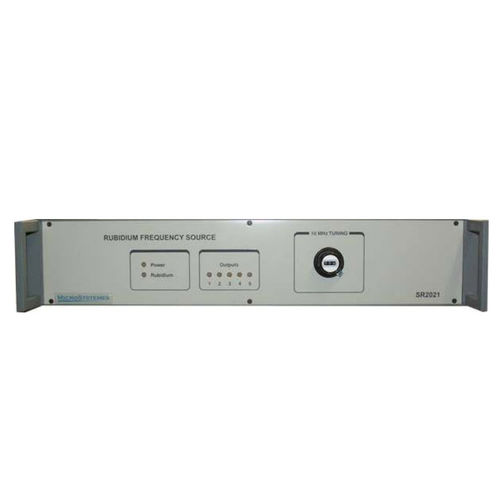 Rubidium oscillator frequency source - SR2021-10-ASQ3X - TimeLink microsystems - 10 MHz / 5 MHz / 5 outputs