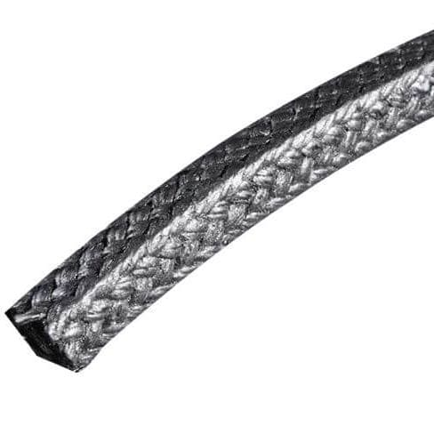 Carbon fiber braided packing - P501 - Ningbo Sunwell Sealing Materials Co., Ltd - synthetic fiber / for centrifugal pumps / for valves