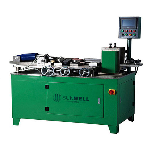 Hydraulic bending machine - PX1000D - Ningbo Sunwell Sealing Materials Co., Ltd - tube / for gaskets / automatic