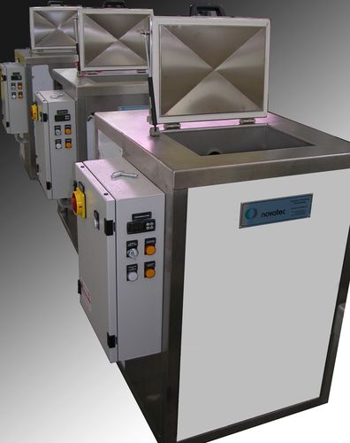 Hot air dryer - FAN - NOVATEC srl - Surface Finishing Technology - centrifugal / batch / laboratory