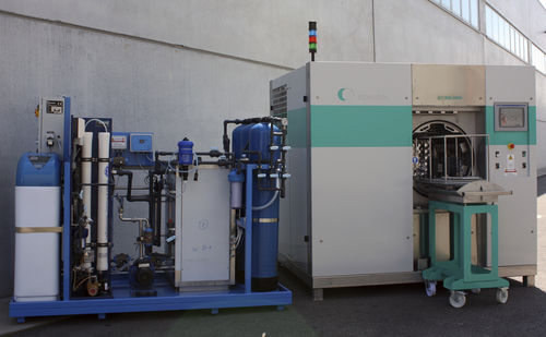Ultrasonic cleaning machine - 2CRD - NOVATEC srl - Surface Finishing Technology - spray / immersion / automatic