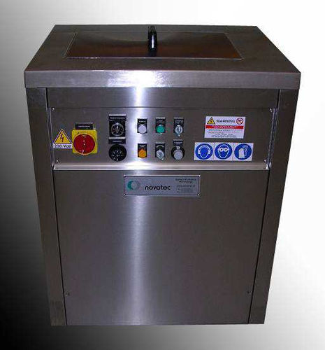 Ultrasonic cleaning machine - W series - NOVATEC srl - Surface Finishing Technology - automatic