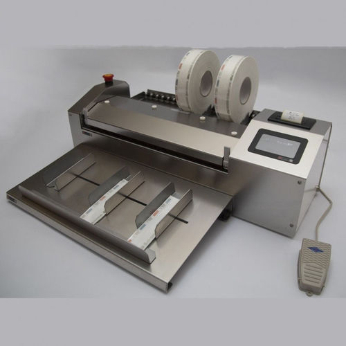 Cutting-sealing-labelling machine - GM6LCSFV - Gundem Saglik ve Gida Urunleri Sanayi Tic. A. S.