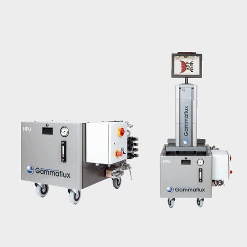 Electrically-powered hydraulic power unit - G24 + HPU - Synventive Molding Solutions - with integrated process controller / compact