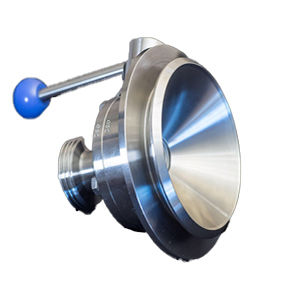 Tank bottom valve - Gulbinat Systemtechnik - ball / manual / pneumatic