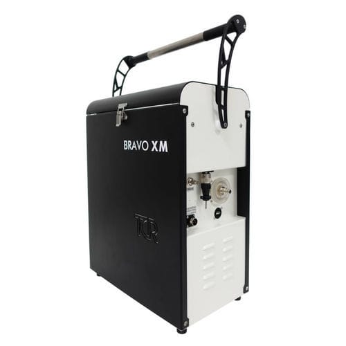 Air sampler - Bravo X - TCR Tecora - vacuum / mechanical / continuous-flow