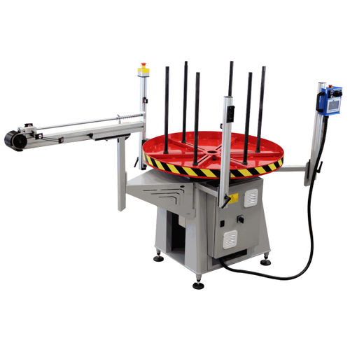 Motorized decoiler - ASC250-600 series - MicroStudio S.r.l - for steel straps / for wires / for steel wire
