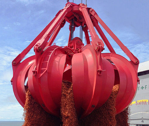 Orange peel grab - VMG - Peiner - hydraulic / scrap / wood