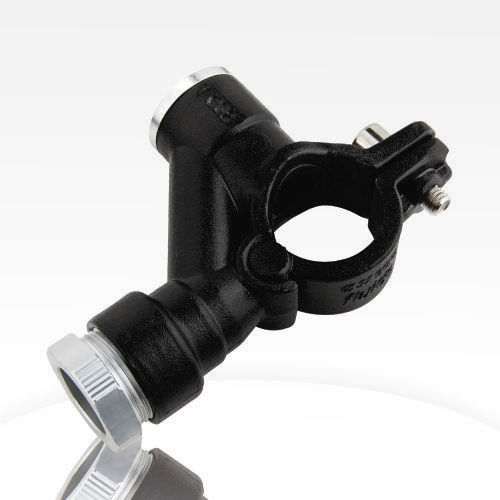 Tube flange - 89.830 series - EQOfluids FR - for compressed air pipes / aluminium / tapping