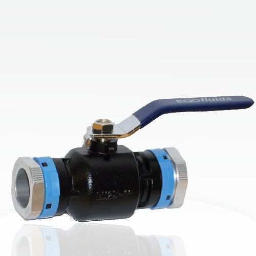 Ball valve - 89.881 series - EQOfluids FR - manual / shut-off / for compressed air