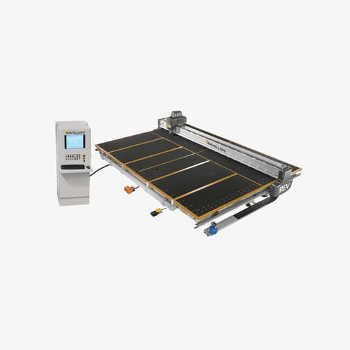 Glass cutting table - REV 372 SR - www.bavelloni.com/ - heavy-duty