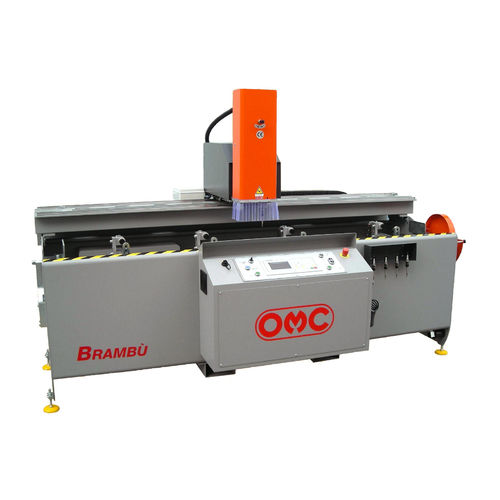 3-axis machining center - BRAMBÙ 3+1 - OMC di bisognagni srla - vertical / for steel / for PVC