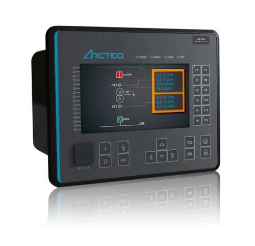 Earth-leakage protection relay - AQ-T256 - Arcteq Relays Ltd - over-current / three-phase / IEC