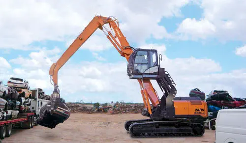 Crawler material handler - ZX240LC-5G - HITACHI Construction