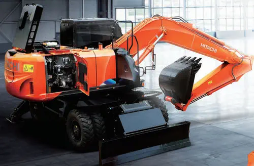 Medium excavator - ZX170W-5A - HITACHI Construction Machinery