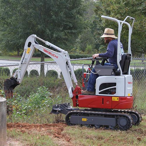 Mini-excavator - TB210R - TAKEUCHI - crawler / Tier 4 - intermediate / construction