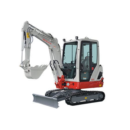 Mini-excavator - TB225  - TAKEUCHI - crawler / diesel / construction